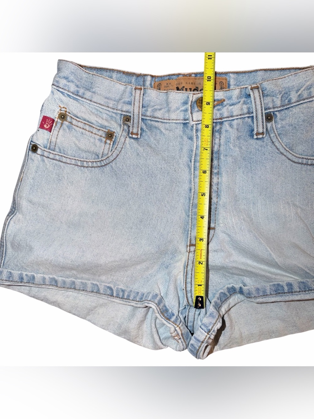 90s / Y2K Vintage Mudd Jean Shorts - Picture 9 of 11
